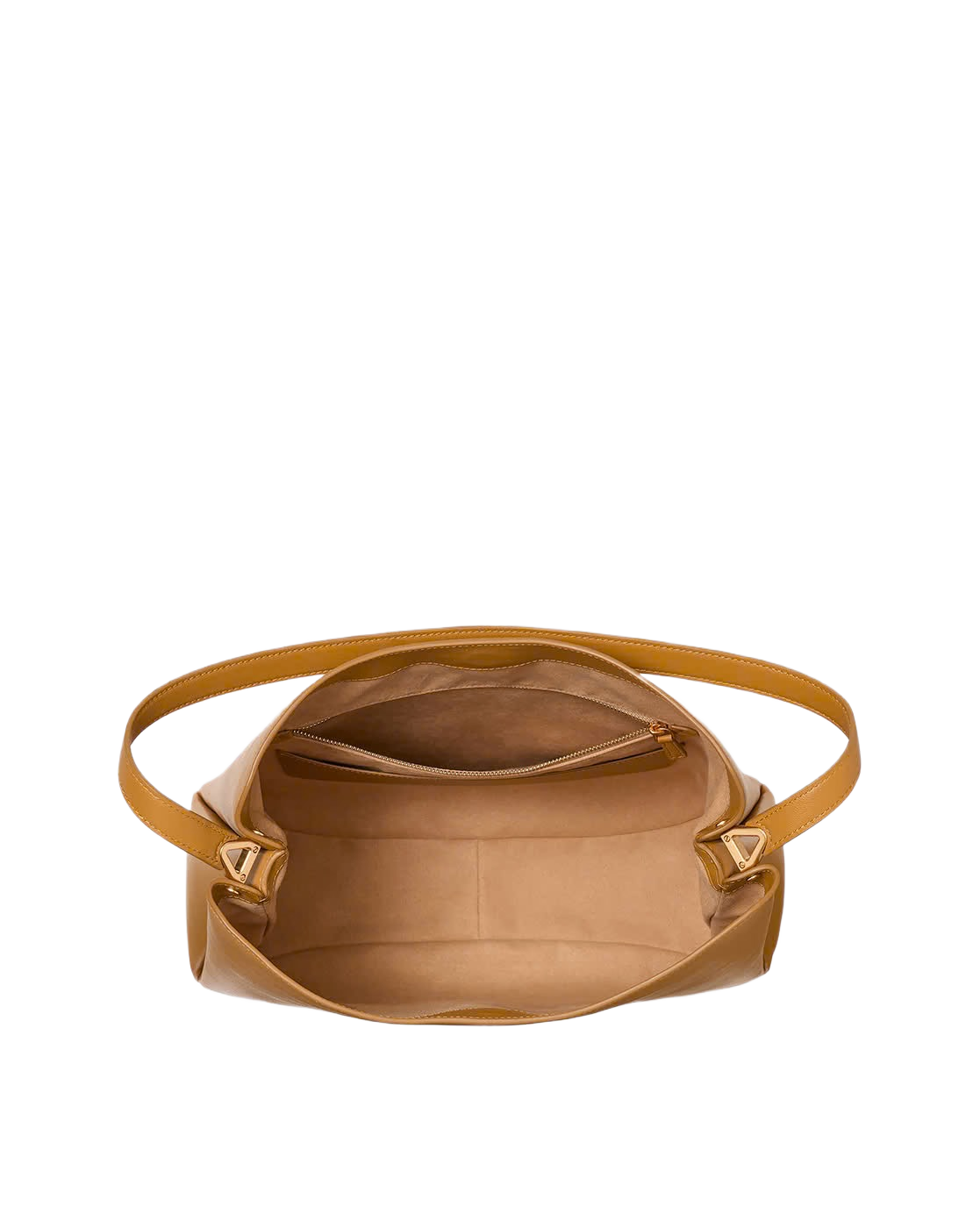 Grace Leather Hobo Bag (Tan)