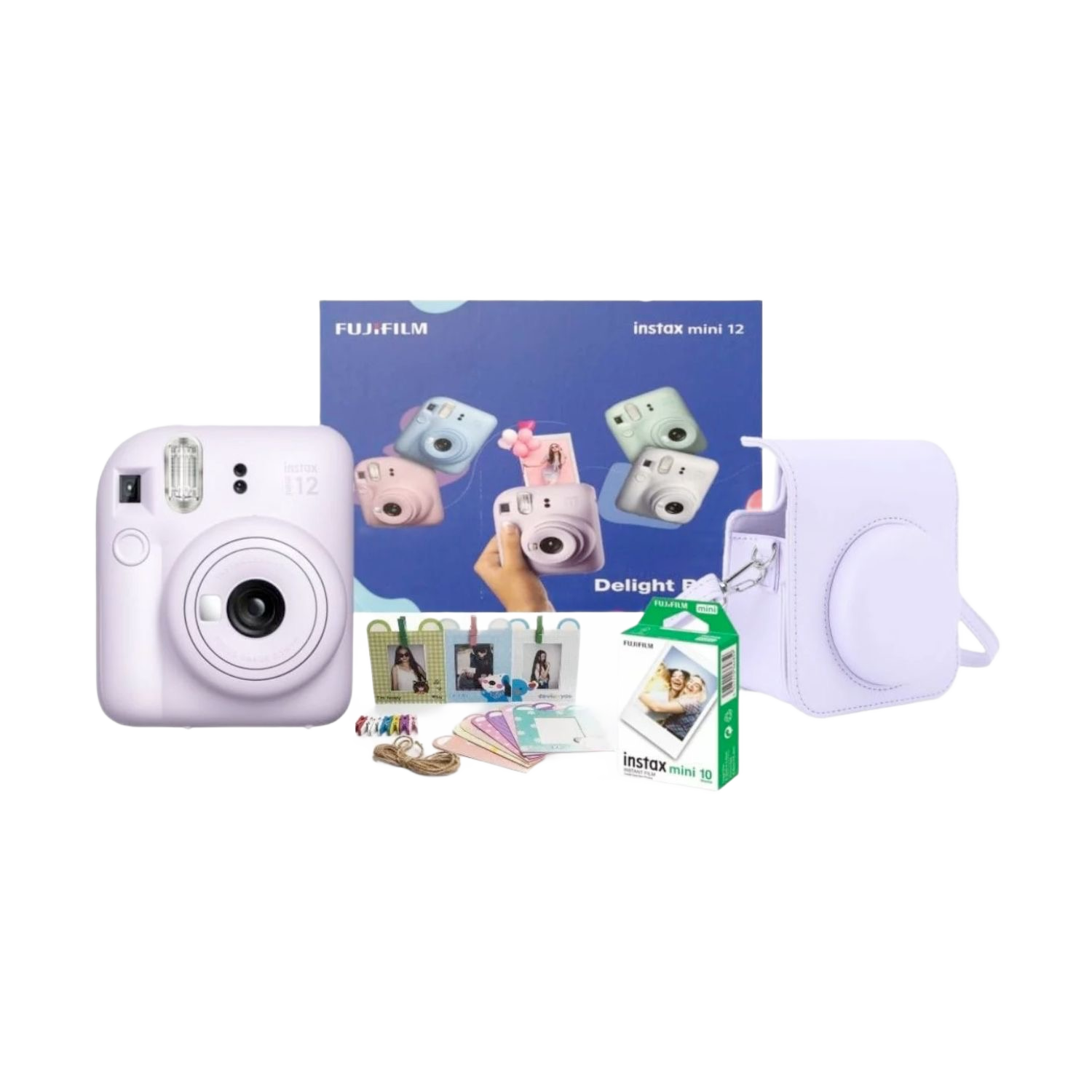 Instax Mini 12 Delight Box (Lilac Purple)